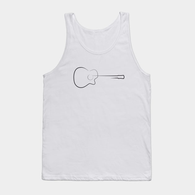 Guitar Tank Top by Kay